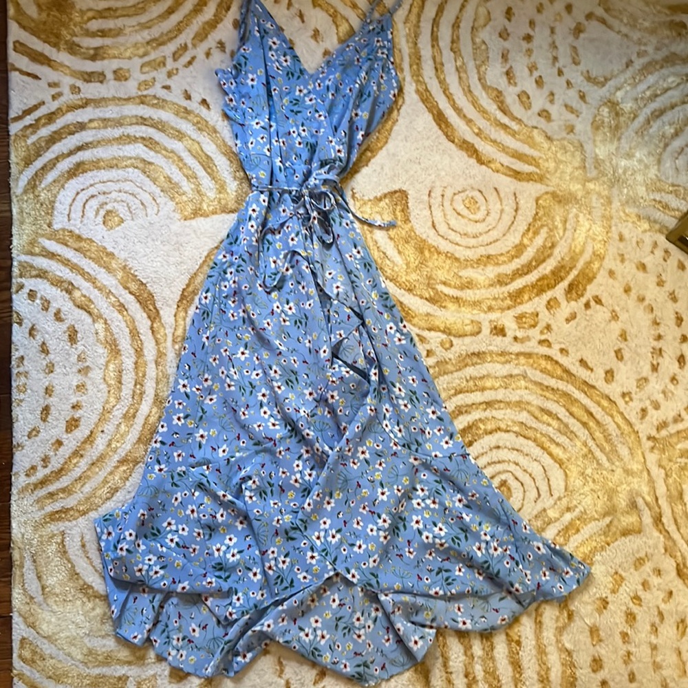 Midi floral dress
